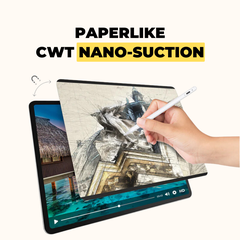 CHILL WITH TATTY Paperlike NANO cho Ipad chống vân tay nhám và mỏng cho cảm giác vẽ như trên giấy