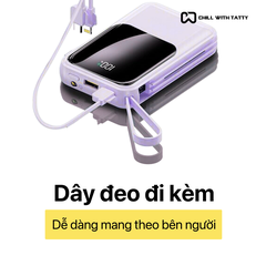 MT01 CFlash sạc dự phòng sạc nhanh hỗ trợ dây sạc