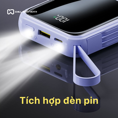 MT01 CFlash sạc dự phòng sạc nhanh hỗ trợ dây sạc