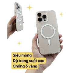 ỐP LƯNG ULTRA THIN MAGSAFE CASE C W T CHILL WITH TATTY – SIÊU MỎNG, HỖ TRỢ SẠC KHÔNG DÂY HOÀN HẢO