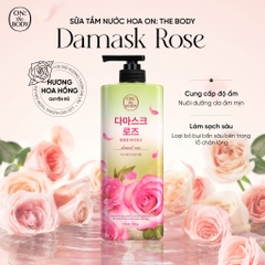 SỮA TẮM ON THE BODY HOA HỒNG DAMASK 900 G