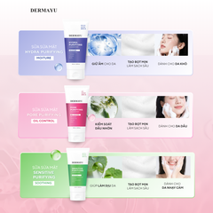 Dermayu Sensitive Purifying Cleansing Foam