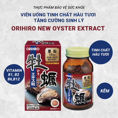 Thực phẩm bảo vệ sức khỏe Orihiro New Oyster Extract 120 viên