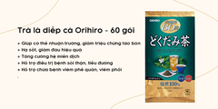 Trà diếp cá Orihiro 60 gói