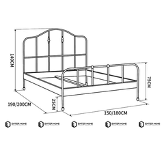 Gường sắt ETH01 - Classic