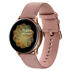 SAMSUNG ACTIVE 2 44MM BẢN THÉP LTE/ESIM DÂY DA SANG TRỌNG Duy Mạnh Watch