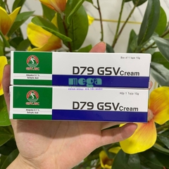 Kem Trị Mụn D79 GSV Cream 15g Giá Bao Nhiêu? Mua Ở Đâu Chính Hãng?