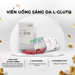 Viên Uống Intelderm L-Gluto - Hỗ Trợ Hạn Chế Lão Hóa Da 30 Viên [Chính Hãng]