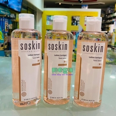 Toner Soskin Lotion Tonique Màu Hồng 250ml [Chính Hãng]