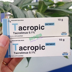 Thuốc Mỡ Tacropic Tacrolimus 0.1% 10g [Chính Hãng]