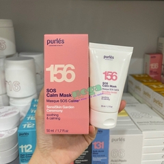 Purles 156 SOS Calm Mask - Mặt Nạ Cấp Ẩm Làm Dịu Cho Da Khô, Da Nhạy Cảm