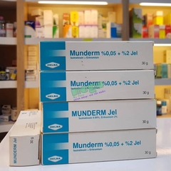 Munderm %0.05 + %2 Jel – Gel Trị Mụn 30g
