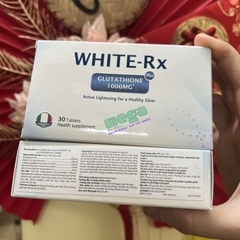 White RX Glutathione 1000mg - Viên Uống Trắng Da [Chính Hãng]