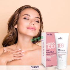 Purles 156 SOS Calm Mask - Mặt Nạ Cấp Ẩm Làm Dịu Cho Da Khô, Da Nhạy Cảm