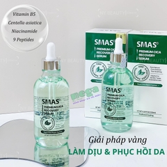 Smas Premium Cica Recovery - Serum Phục Hồi Làm Dịu Cấp Ẩm Tức Thì 120ml