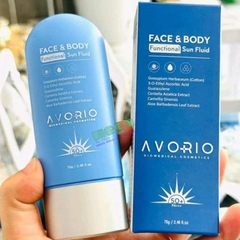 Sữa Chống Nắng  Avorio Face& Body Functional Sun Fluid [Chính Hãng]
