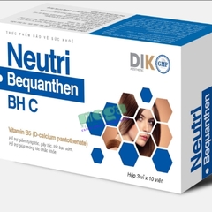 Neutri Bequanthen BH C - Viên Uống Tóc Chắc Tóc, Móng
