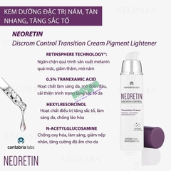 Kem Trị Nám Neoretin Discrom Transition Cream 50ml [Chính Hãng]