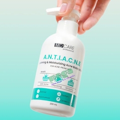Sữa Dưỡng Thể Cho Da Mụn MD CARE Calming & Moisturizing Acne Body Lotion 200ml