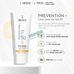 Gel Chống Nắng Image Clear Solar Gel SPF 30 Giá Bao Nhiêu? Mua Ở Đâu Chính Hãng?