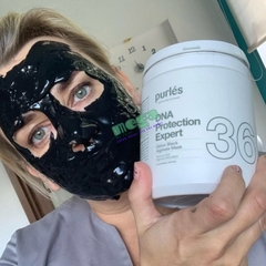 Purles 36 Detox Black Alginate Mask - Mặt Nạ Tảo Đào Thải Độc Tố