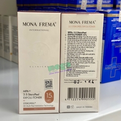 Mona Frema MPA + 3.5 SteroPeel Exfoli-Toner 15% - Toner Tẩy Tế Bào Chết 30ml