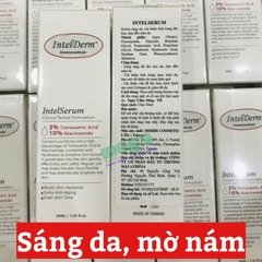 Serum IntelDerm Tranexamic Acid 3% + Niacinamide 10% 30ml [Chính Hãng]