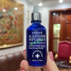 Ahohwa Elazulene Peptablue Calming Ampoule – Tinh Chất Đa Năng Đặc Trị Lão Hóa Da 50ml