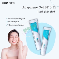 Gel Trị Mụn KLENA Forte Adapalene 0.3% Giá Bao Nhiêu? Mua Ở Đâu Chính Hãng?