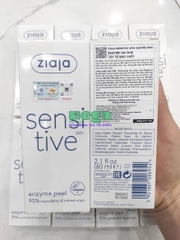 Tẩy Tế Bào Chết Ziaja Sensitive Peel Enzyme 60ml [ Chính Hãng]