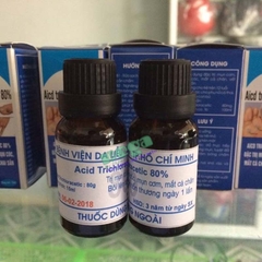 Trị Mụn Cóc Acid Trichloracetic 80% Giá Bao Nhiêu? Mua Ở Đâu Chính Hãng?