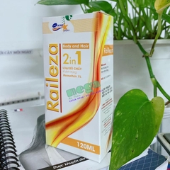 Dầu Gội Trị Chấy Raileza Plus 120ml [Chính Hãng]