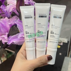  Kem Chống Nắng Sinh Học Biomeek UVM SPF 50+ PA++++ Với 3 Tone Màu