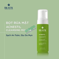 Bọt Rửa Mặt Rilastil Acnestil Cleansing Mousse 165ml [Chính Hãng]