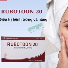 Rubotoon Isotretinoin 20mg - Viên Uống Trị Mụn Trứng Cá