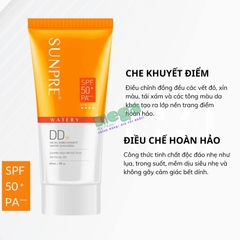 Kem Chống Nắng Mona Frema SUNPRE DD Facial Gel SPF 50+ 60ml [Chính Hãng]