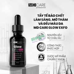 MD Care Glow Exfo 30ml – Tẩy Tế Bào Chết Làm Sáng & Đều Màu Da