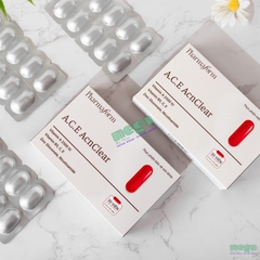 Pharmaform A.C.E AcnClear - Viên Uống Kiềm Dầu, Trị Mụn 30 Viên