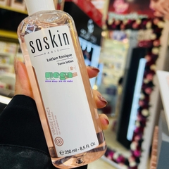 Toner Soskin Lotion Tonique Màu Hồng 250ml [Chính Hãng]