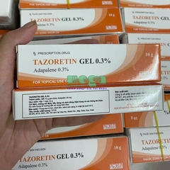 Kem Trị Mụn Tazoretin Gel 0.3% Giá Bao Nhiêu? Mua Ở Đâu Chính Hãng?