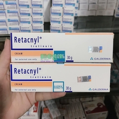 Kem Trị Mụn Retacnyl Tretinoin 0.025% Cream 30g Giá Bao Nhiêu? Mua Ở Đâu Chính Hãng?