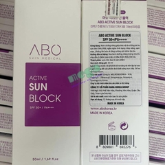 Kem Chống Nắng ABO Active Sun Block SPF 50 [Chính Hãng]