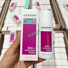 BHA 2% Exfoliating Toner Ahohwa -  Toner Hỗ Trợ Trị Mụn 80ml