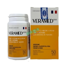 Veramed Gold - Viên Uống Hỗ Trợ Làm Sáng Da, Giảm Thâm Nám [Chính Hãng]