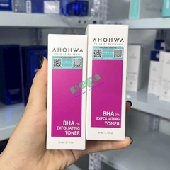 BHA 2% Exfoliating Toner Ahohwa -  Toner Hỗ Trợ Trị Mụn 80ml