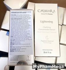 CASMARA Lightening Clarifying Concentrated Serum 30ml - Tinh Chất Trắng Da, Mờ Thâm Nám [Chính Hãng]
