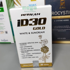 Viên uống trắng da chống nắng ID30 Gold [Chính Hãng]