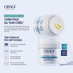 Kem Obagi Retinol + PHA - Kem Dưỡng Đêm Chống Lão Hóa, Sáng Da 50ml