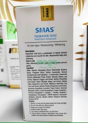 Serum HA SMAS Giá Bao Nhiêu? Mua Ở Đâu Chính Hãng?