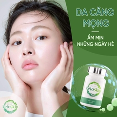 Viên uống Ketoskin - Viên uống trắng da thải độc và trị mụn đến từ Nhật Bản